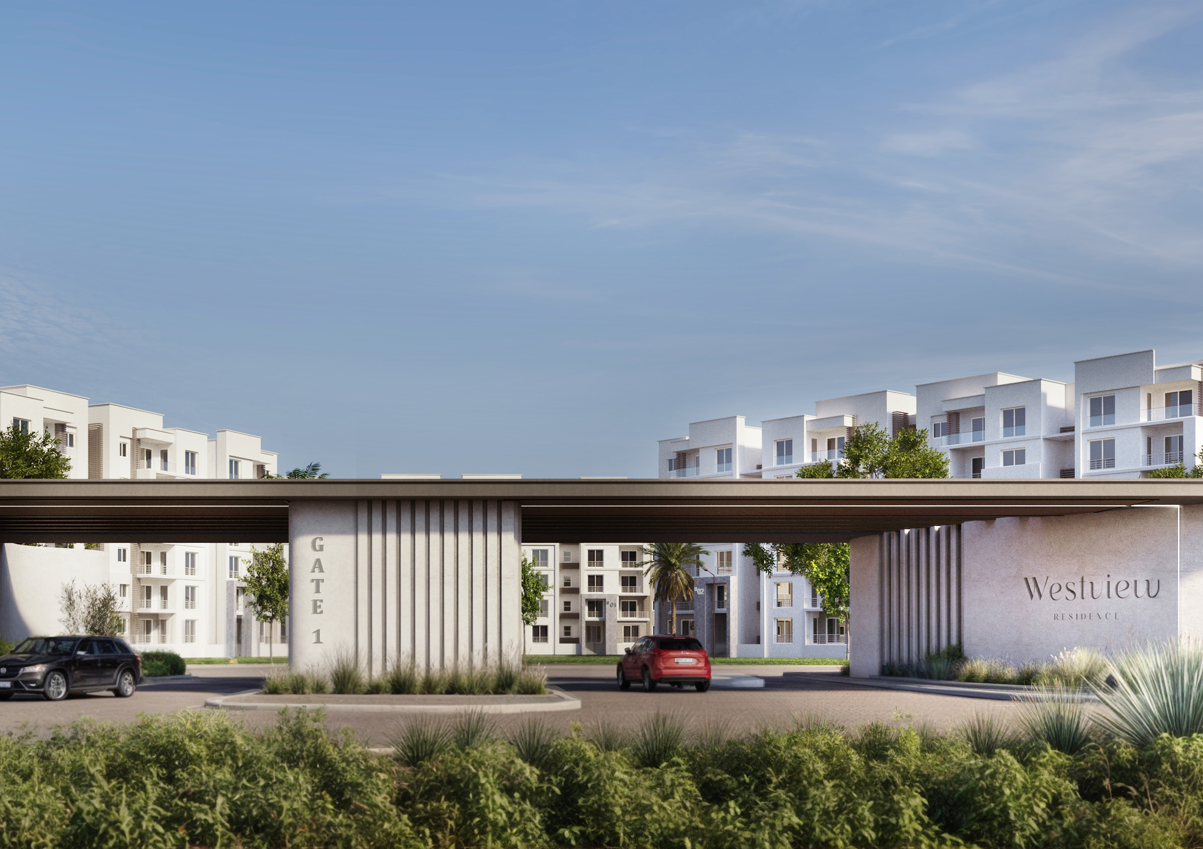 المرافق والخدمات في Compound Westview Residence New Zayed