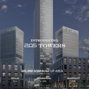 المساحة الكلية لمشروع Arkan Palm Sheikh Zayed