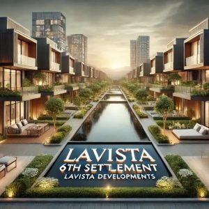 المساحة الكلية لمشروع La Vista 6th Settlement ومساحة الوحدات