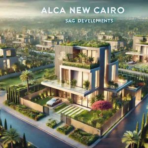 تصميم ومساحة كمبوند  الكا اس اي جي التجمع السادس 