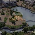 مساحة الوحدات في مشروع اركان 205 Palm Hills الشيخ زايد