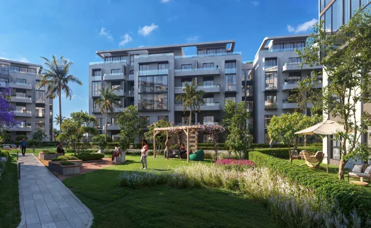 تصميم كمبوند Jade & Blue التجمع الخامس اسبيكت العقارية