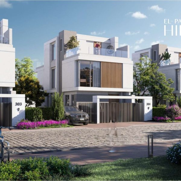 موقع كمبوند الباتيو هيلز التجمع السادس والأماكن القريبة