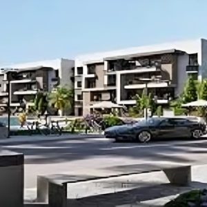 تصميم مشروع Compound Red G New Cairo Jadeer Development  