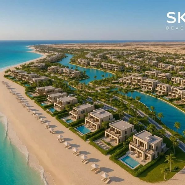 موقع ومساحة مشروع سكاي ابو ظبي الساحل الشمالي وأنواع الوحدات والخدمات