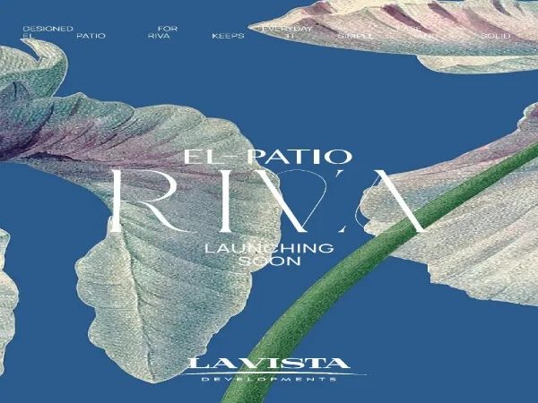 موقع ومساحة مشروع El Patio Riva والأماكن القريبة والمرافق والخدمات