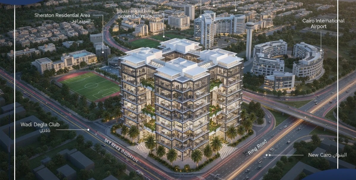 تصميم مشروع ‏Sky Ridge شيراتون  