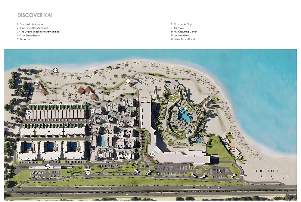 تصميم قرية كان ليمون Kai Sokhna العين السخنة  