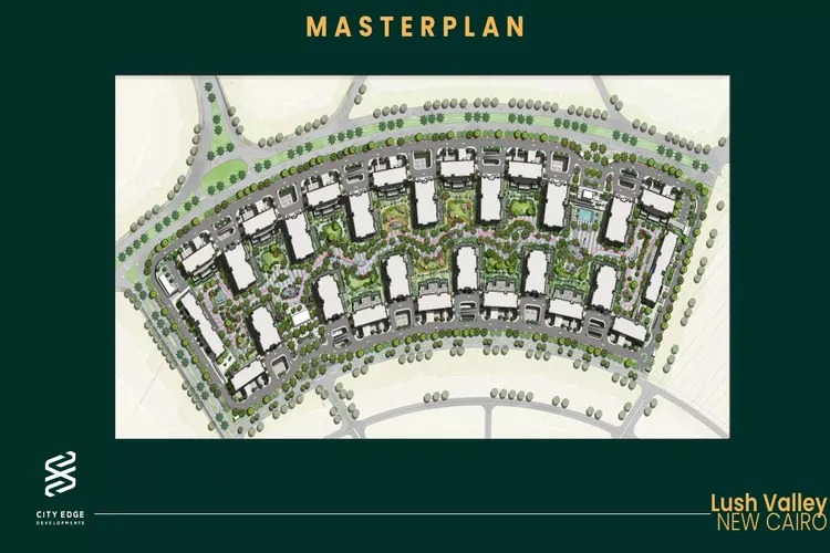 تصميم مشروع لاش فالي City Edge التجمع الخامس 
