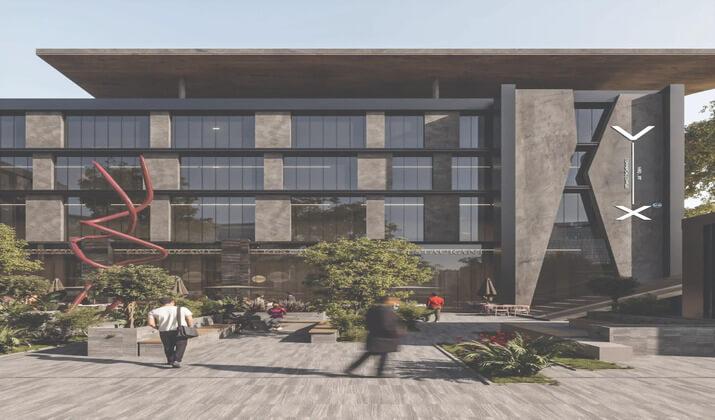 تصميم مول VX Golden Square ميركون القاهرة الجديدة