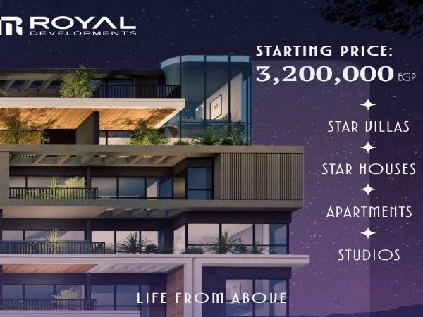 موقع ومساحة كمبوند رويال التجمع السادس ومساحة الوحدات و المرافق والخدمات