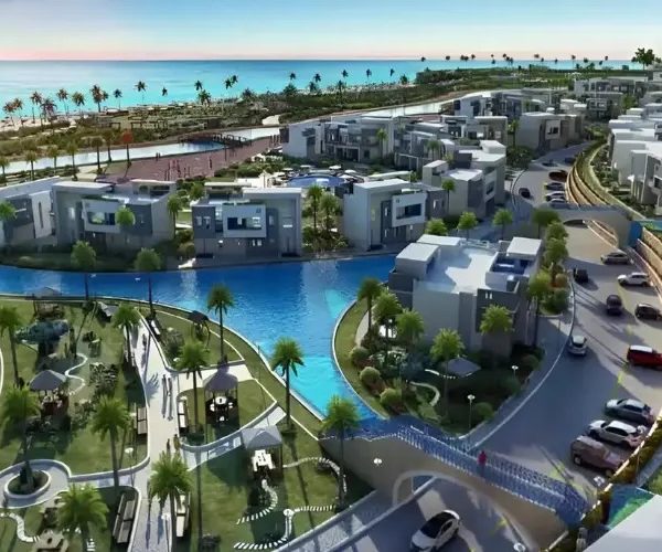 موقع ومساحة مشروع القمزي المستقبل سيتي ومساحة الوحدات و المرافق والخدمات