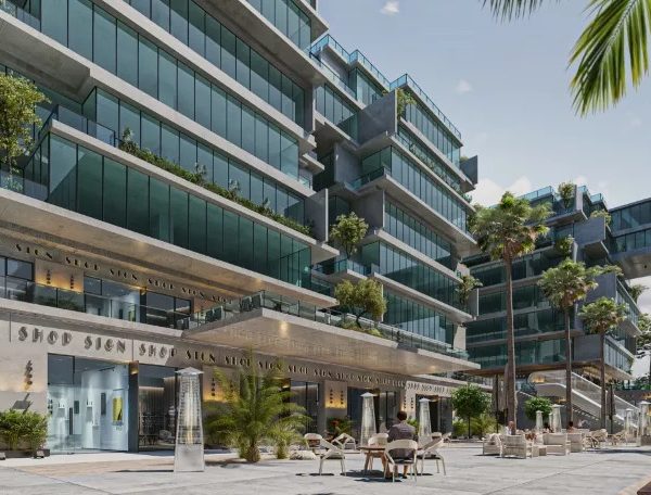 موقع ومساحة مول بريدجز الشيخ زايد ومساحة الوحدات و المرافق والخدمات