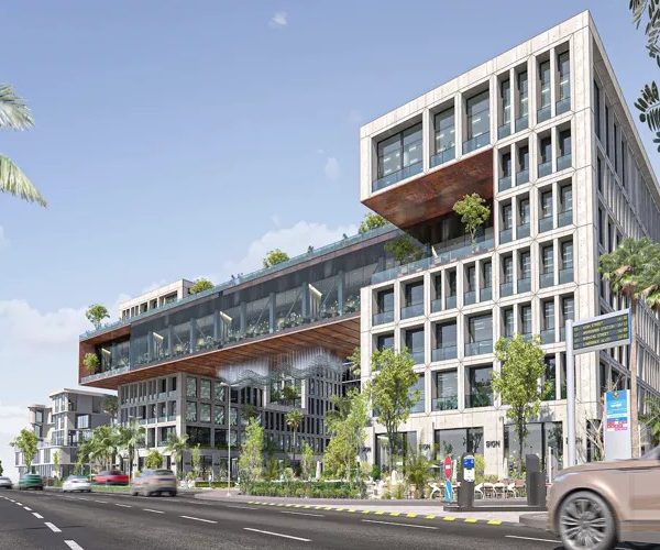 موقع ومساحة مشروع مول براكتس التجمع الخامس ومساحة الوحدات و المرافق والخدمات