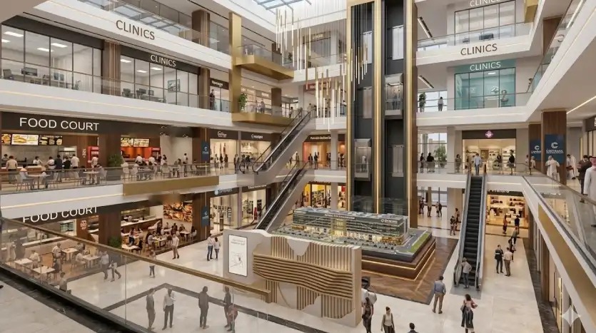 أسعار الوحدات في مشروع Rise Mall October