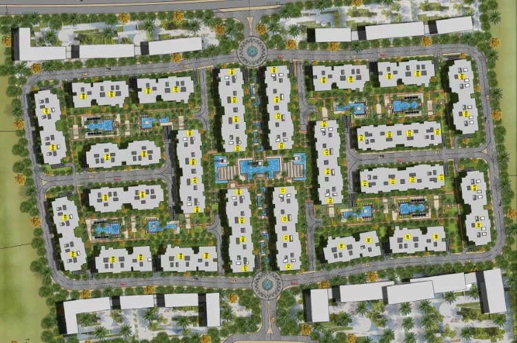 تصميم مشروع La Colina East Compound New Cairo 