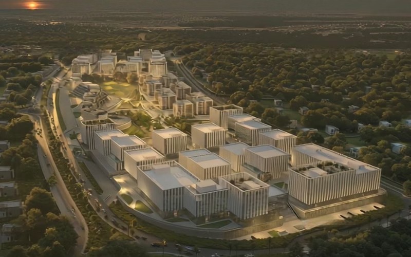 تصميم مشروع W55 Waterway Mall New Cairo 