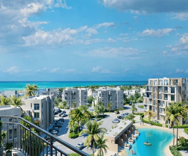 موقع ومساحة قرية Shore Residence Hyde Park North Coast والمرافق والخدمات  